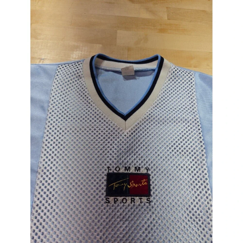 Vintage Tommy Sports Kids XXL Mesh Shirt